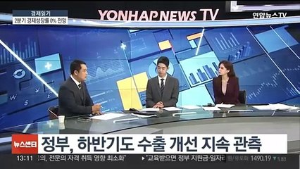 [경제읽기] 2분기 한국 경제성장률 0%?…"내수회복 관건"