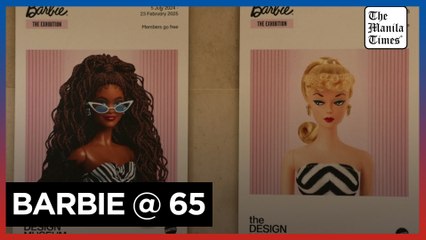 London exhibition looks at Barbie's design evolution over 65 years