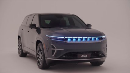 The new Jeep Wagoneer S Exterior Design In studio