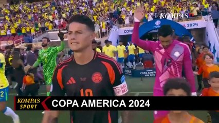 Copa America 2024: Brasil Ditahan Imbang Kolombia 1-1