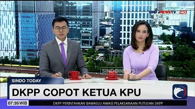 DKPP Berhentikan Ketua KPU Dari Jabatanya, Begini Reaksi Hasyim Asy'Ari
