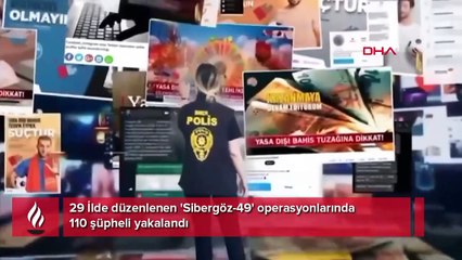 29 ilde yeni operasyon: 110 gözaltı