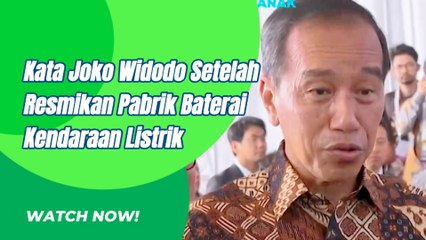 Ini Yang Dikatakan Jokowi Indonesia Miliki Pabrik Baterai Kendaraan Listrik Terbesar di ASEAN