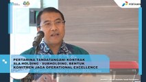 Pertamina Tandatangani Kontrak SLA Holding - Subholding Bentuk Komitmen Jaga Operasional Excellence
