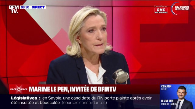 Législatives: Marine Le Pen estime que le RN a encore la capacité d'avoir une majorité absolue