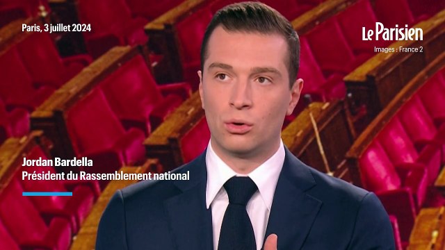 Législatives : « Quand j'ai une brebis galeuse dans mon parti, je l'exclus », assure Bardella