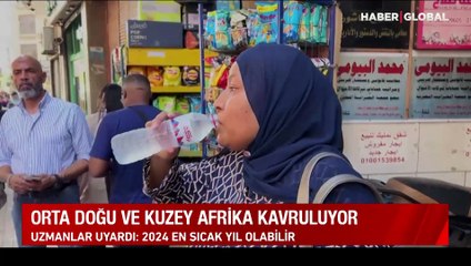 Orta Doğu ve Kuzey Afrika sıcaktan kavruluyor