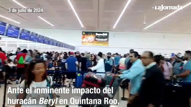 En alerta naranja, cinco municipios de Quintana Roo ante impacto de Beryl