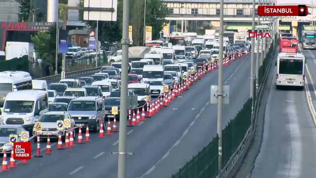 İstanbul Haliç Köprüsü'nde asfalt yenileme çalışması başladı