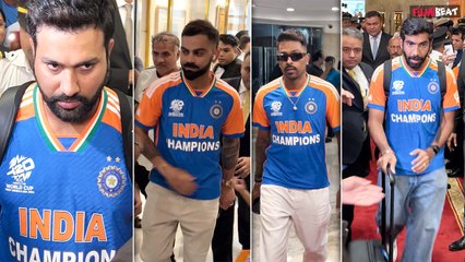 World Cup 2024 जीतने के बाद Champions PM Modi से मिलने पहुंचे, Virat, Rohit, Hardik का Video Viral!