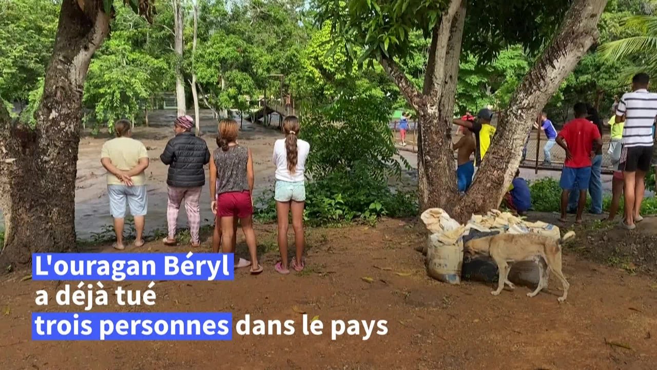 L'ouragan Béryl sème la désolation au Venezuela et dans les Caraïbes