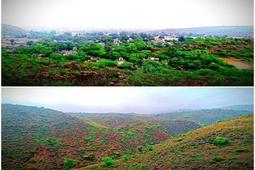 बारिश के बाद सुहाना हुआ मौसम, देखें वीडियो