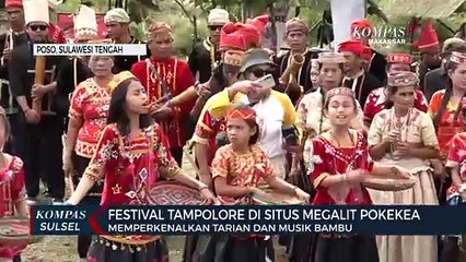 Festival Tampolore Di Situs Megalit Pokekea Kabupaten Poso