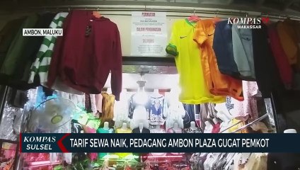 Tarif Sewa Naik, Pedagang Ambon Plaza Gugat Pemkot