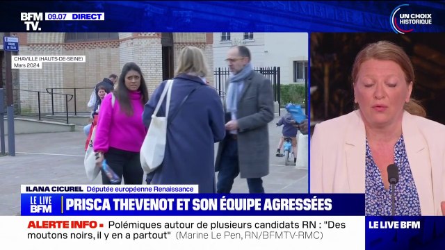 Elle est très choquée : Ilana Cicurel (Renaissance) donne des nouvelles de Prisca Thevenot, agressée en plein tractage