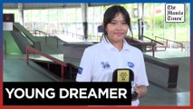 12-year-old Thai skateboarder gears up for Olympic debut