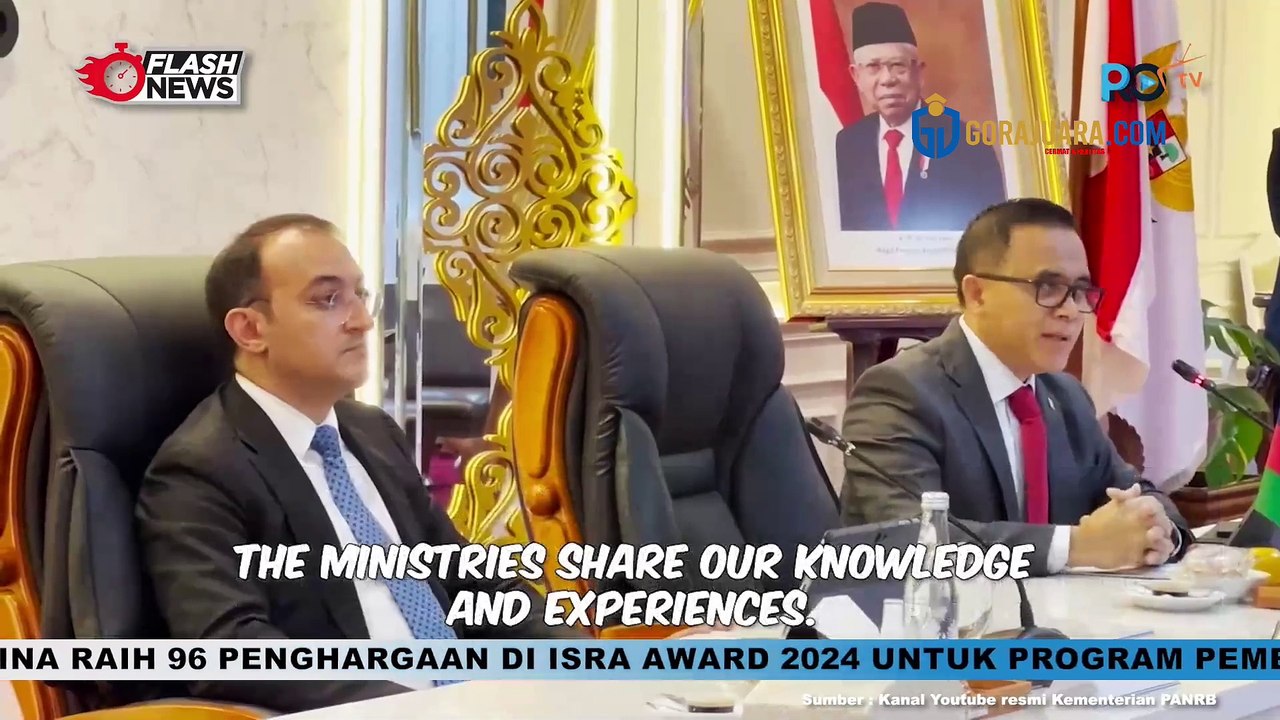 INDONESIA DAN AZERBAIJAN PERKUAT KERJA SAMA AKSELERASI PELAYANAN PUBLIK