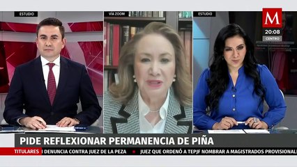 "No es un tema personal, es institucional": Yasmín Esquivel sobre cambio en presidencia de SCJN