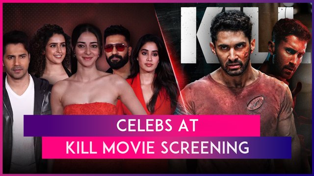 Kill Screening: Ananya Panday, Aditya Roy Kapur, Janhvi Kapoor & More Celebs Attend The Premiere