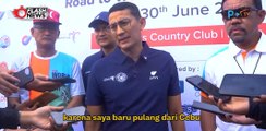 Dukung Sport Tourism, Sandiaga Uno Buka Turnamen Golf Challenge di Batam