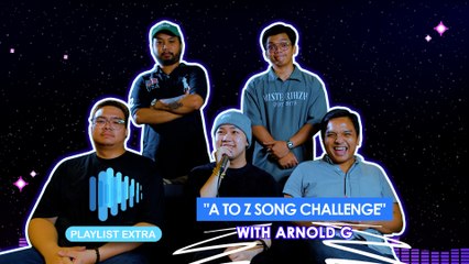 Playlist Extra: Arnold G takes on the the A to Z Song Challenge