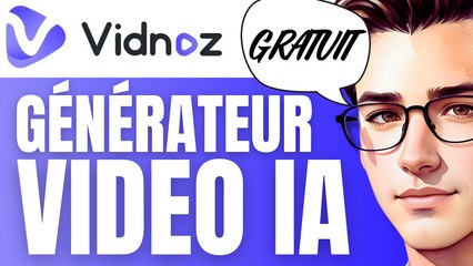 Top Générateur de Vidéo et d'Avatar IA Gratuit : VidnozAI