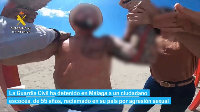 La Guardia Civil detiene a un ciudadano escocés reclamado por dos delitos de agresión sexual