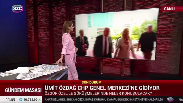 Ümit Özdağ CHP Genel Merkezi'ne geldi