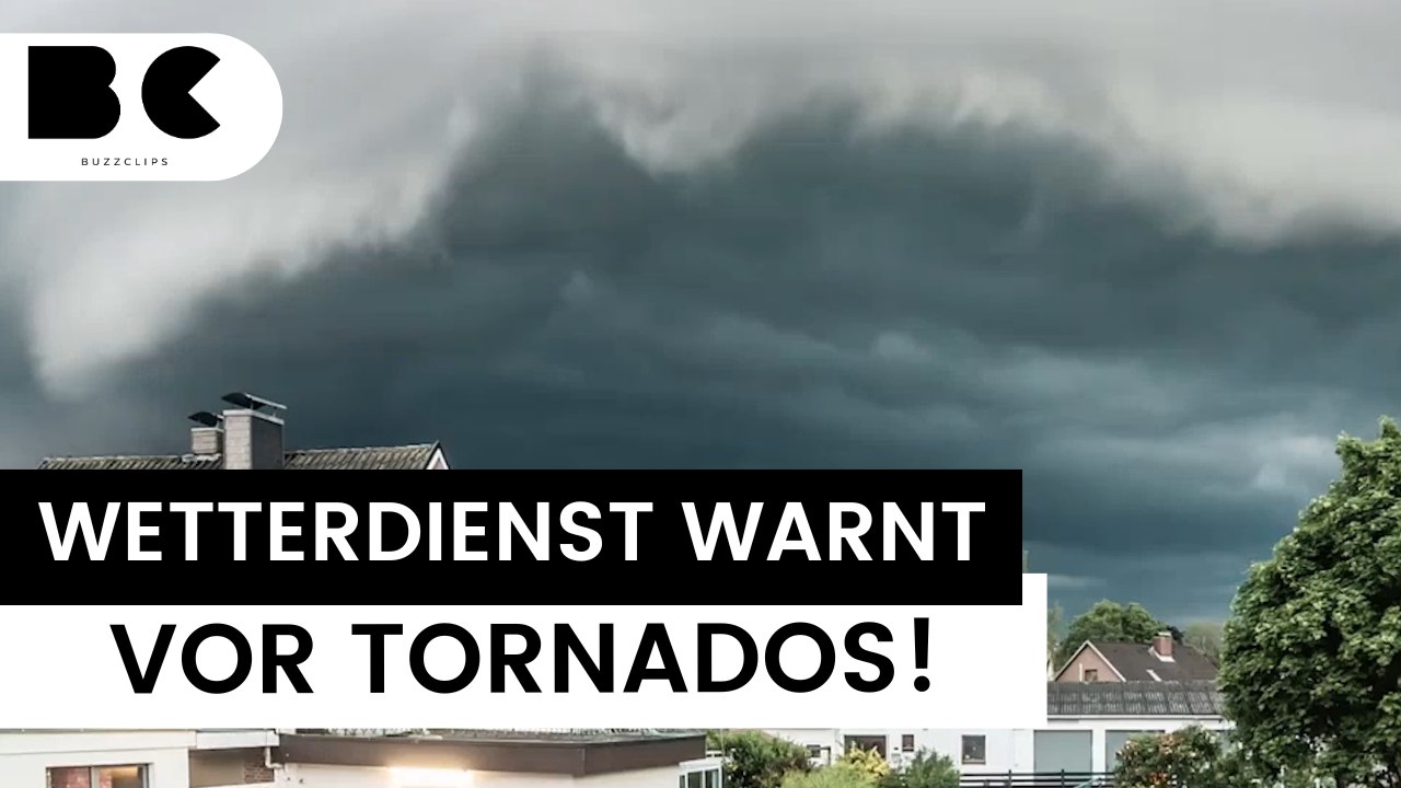 Wetterdienst warnt vor Tornados an der Nordsee