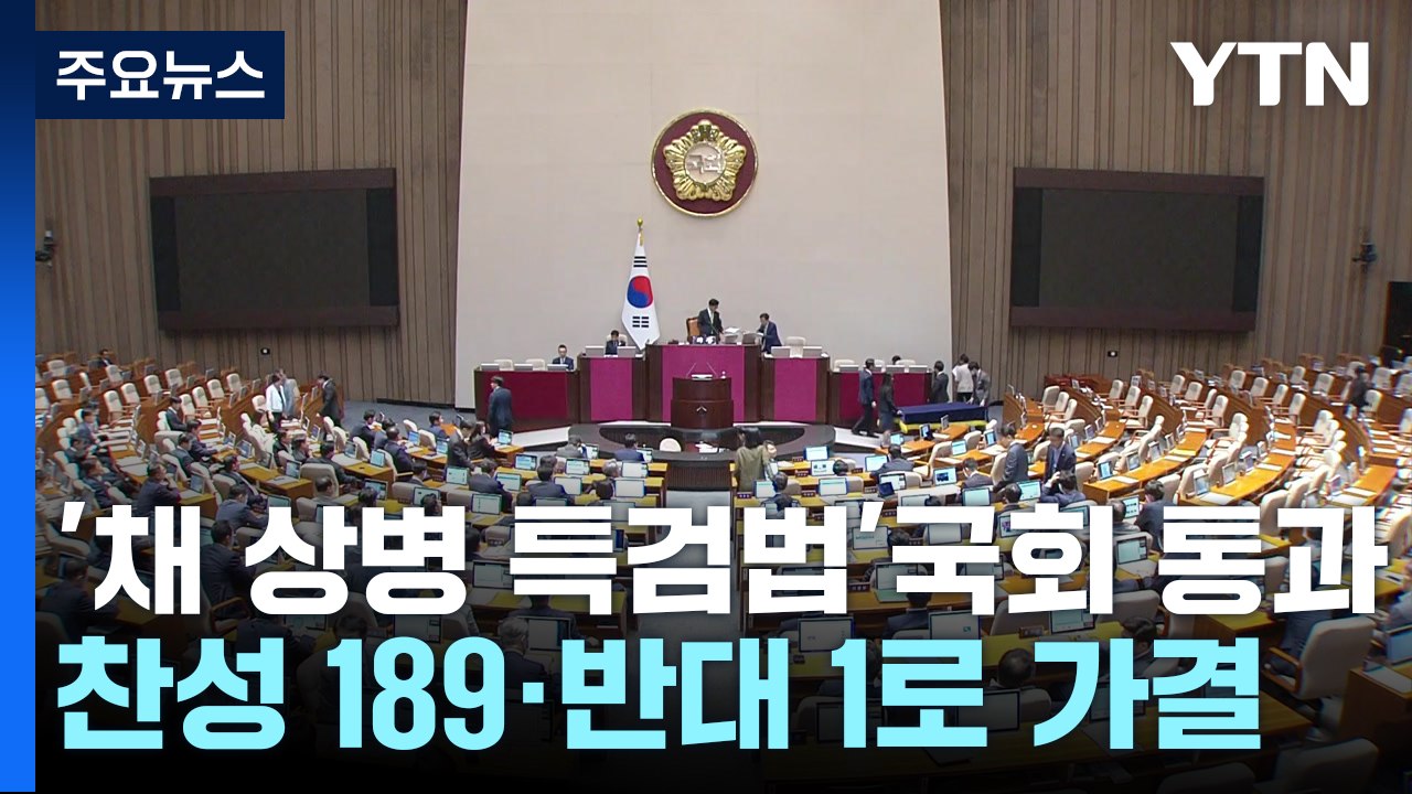 '채 상병 특검' 필리버스터 종료 수순...곧 표결 전망 / YTN