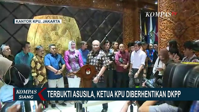 Diberhentikan dari Ketua KPU, Hasyim Asyari: Terima Kasih Sudah Membebaskan Saya Dari Beban Berat