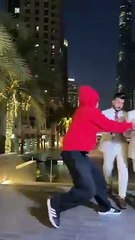 The Tenge Tenge fun with his friend and zam zam electronic