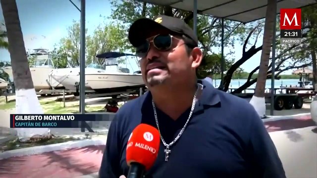 Pescadores en Campeche aseguran sus embarcaciones ante la llegada del huracán 'Beryl'