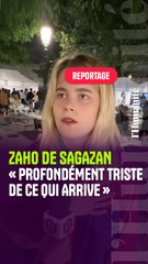 République : Zaho de Sagazan a chanté «Tristesse» en arrangeant les paroles