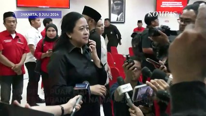 Скачать видео: Puan Sebut PDIP Pertimbangkan Nama Menteri Nadiem hingga Pramono Anung Maju Pilkada 2024