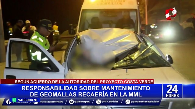 Costa Verde: responsabilidad sobre mantenimiento de geomallas recaería sobre la MML