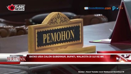 Mahkamah Konstitusi Gelar Sidang Pengujian UU Pemilihan Gubernur, Bupati, dan Walikota