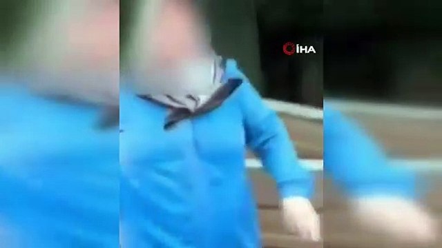 Sokak köpeklerine mama bırakan kadına sopayla saldırdılar