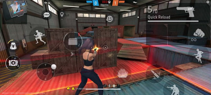 Lone Wolf Gameplay Free fire Max by Tiny Nikhil Gaming