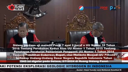 Mahkamah Konstitusi Gelar Sidang Pengujian UU Pemilihan Gubernur, Bupati dan Walikota