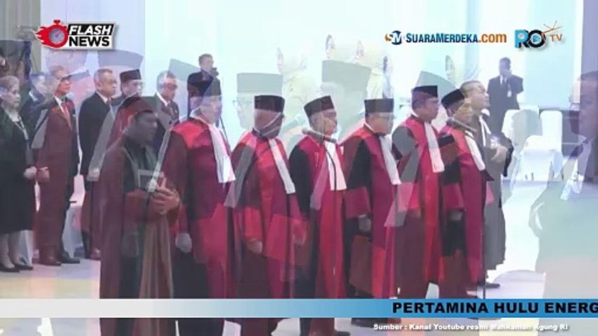 Ketua Mahkamah Agung Lantik Enam Orang Ketua Pengadilan Tinggi