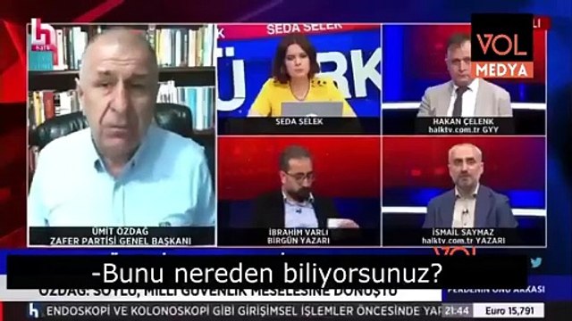 Sadece İçişleri bakanlığı Göç idaresinde olması gereken Suriyelilerin kimlik bilgilerini Ümit Özdağ mı sızdırdı? ‘Ayaklan İstanbul!’