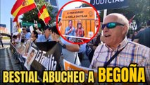  BESTIAL ABUCHEO a BEGOÑA: “¡No me da la gana una dictadura como la VENEZOLANA!”