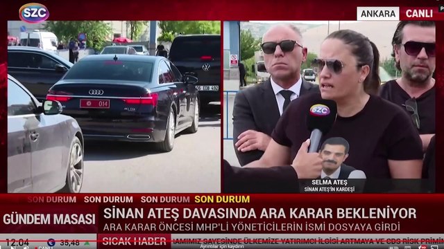 Sinan Ateş'in kardeşleri ara karar öncesi SÖZCÜ TV'de