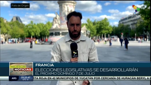 En Francia elecciones legislativas se desarrollarán el próximo domingo 7 de julio