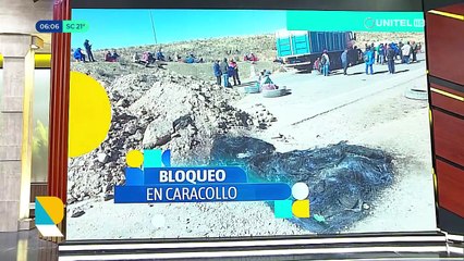 Bloqueo en Caracollo se masifica y restringe paso entre La Paz y Oruro