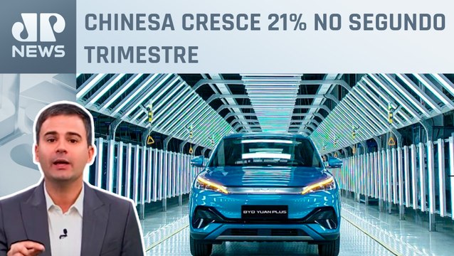 Tesla tem segunda queda em vendas e BYD bate recorde; Bruno Meyer comenta