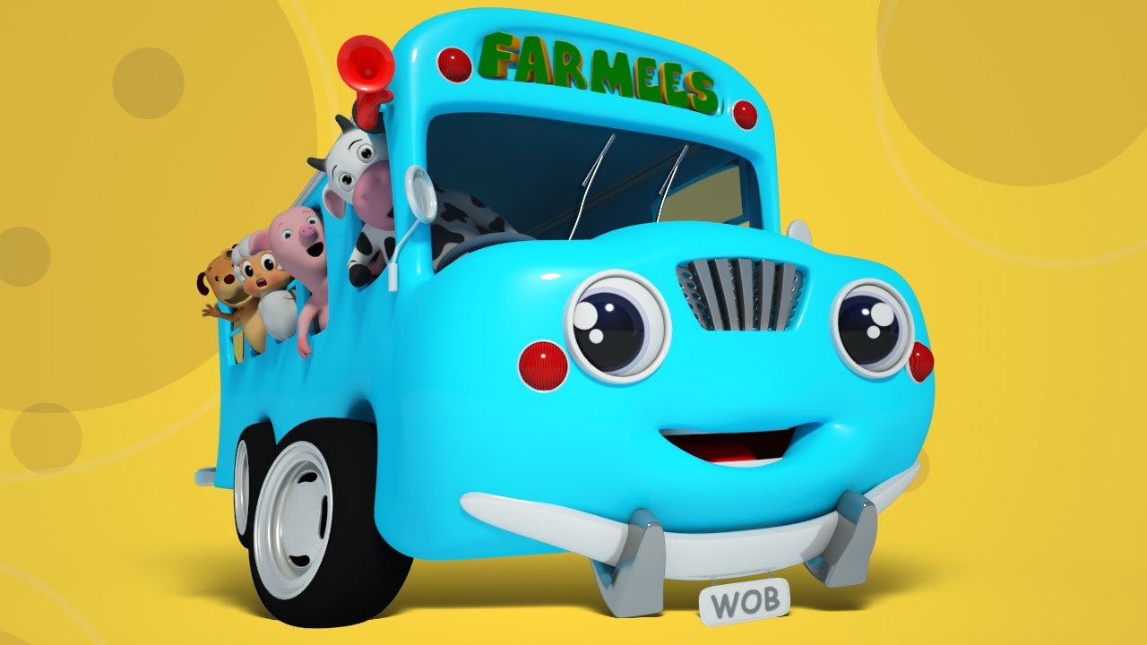 Wheels On The Bus | Nursery Rhymes For Kids | Songs For Baby And Childrens by Farmees