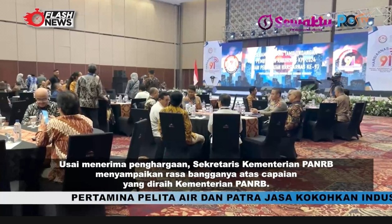 Kementerian PANRB Menerima Penghargaan Lembaga Peduli Penyiaran