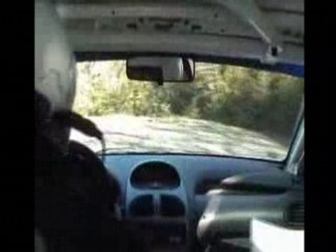 RALLYE VENASQUE 2008 ES4 COL DE MURS CABART/PEREZ 206 N°104